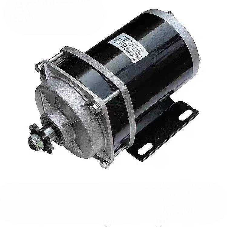 Motor giảm tốc 24V 500W chế xe điện robot máy móc động cơ giảm tốc 24V 500W