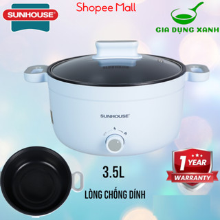 Nồi lẩu điện Sunhouse SHD4528 3.5 lít - chính hãng bảo hành 1 năm