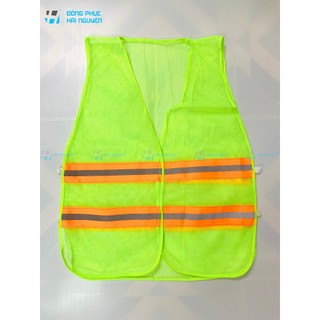 Áo lưới phản quang bảo hộ lao động bên dành cho kỹ sư công trường