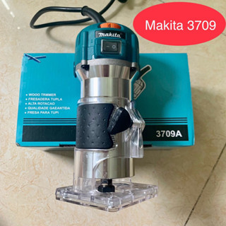 Máy Phay Gỗ  FREESHIP  Máy Phay Gỗ Makita 6mm RT3709 có điều tốc THÁI LAN với thích hợp soi mộng gỗ, phay gỗ, tạo rãnh