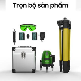 Máy cân bằng laser AKUZA AK-686D siêu sáng phiên bản mới 2024 có điều khiển trục xoay 360 độ