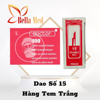 Lưỡi dao mổ số 15 ( hộp 100 lưỡi ) dao cho bác sĩ