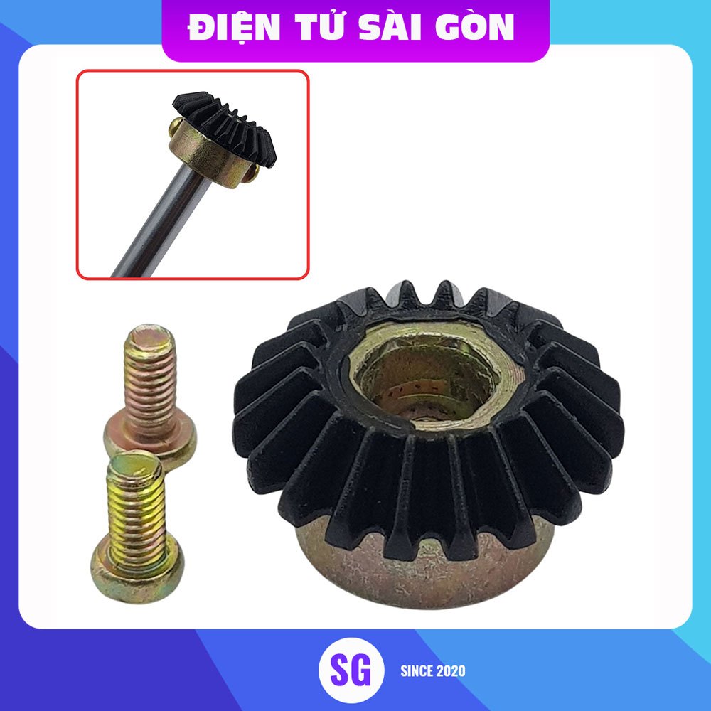 Bánh răng côn trục 8mm
