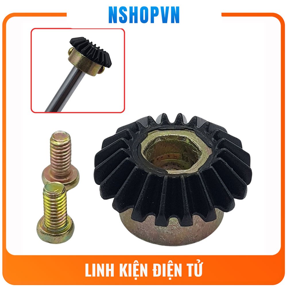 Bánh răng côn trục 8mm ( 1 bánh răng )