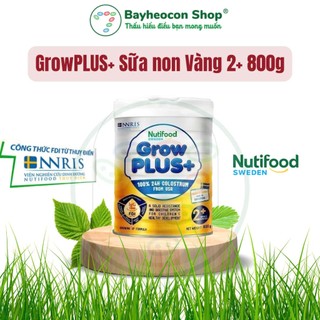 [DATE Mới] Sữa non GrowPLUS+ (vàng) 0-12 tháng Singapore tăng cường hệ miễn dịch và hấp thu chất dinh dưỡng (Lon 800g)