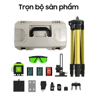 [Chính Hãng] Máy cân bằng LASER 12 tia xanh AKUZA GLA 3D tia xanh treo tường
