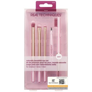 Bộ Cọ Và Bông Mút Trang Điểm Real Techniques Everyday Essentials