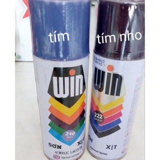 Sơn xịt nhiều màu