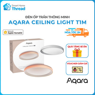 Đèn ốp trần thông minh Aqara T1M 40W RGB, kết nối Zigbee, tương thích Apple HomeKit - Bản Quốc Tế