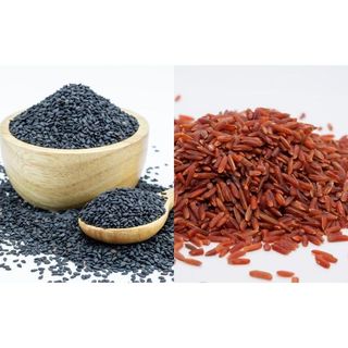 Bột Gạo Lứt Mè Đen nguyên chất 500g
