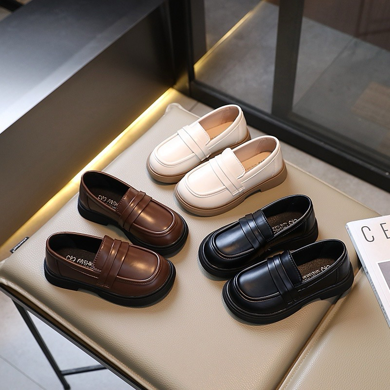 Giày lười cho bé da mềm phong cách hàn quốc (phom nhỏ )