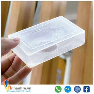 Combo 50,100 & 200 hộp nhựa đựng Namecard, đựng Card visit | Danh thiếp kích thước 5,4x9cm - INNHANHRE