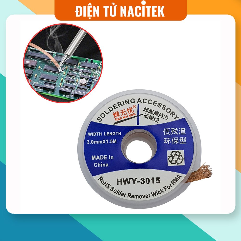 [NSHOP] Dây hút thiếc 3mm - SCTQ