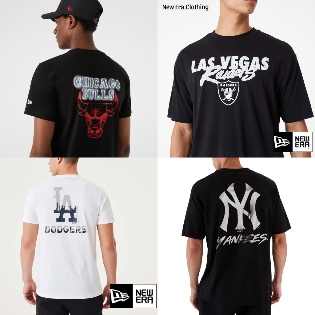 Áo thun New.Era L.A.Dodgers GEN, áo thun Unisex Cotton 4 chiều oversize form rộng GEN140