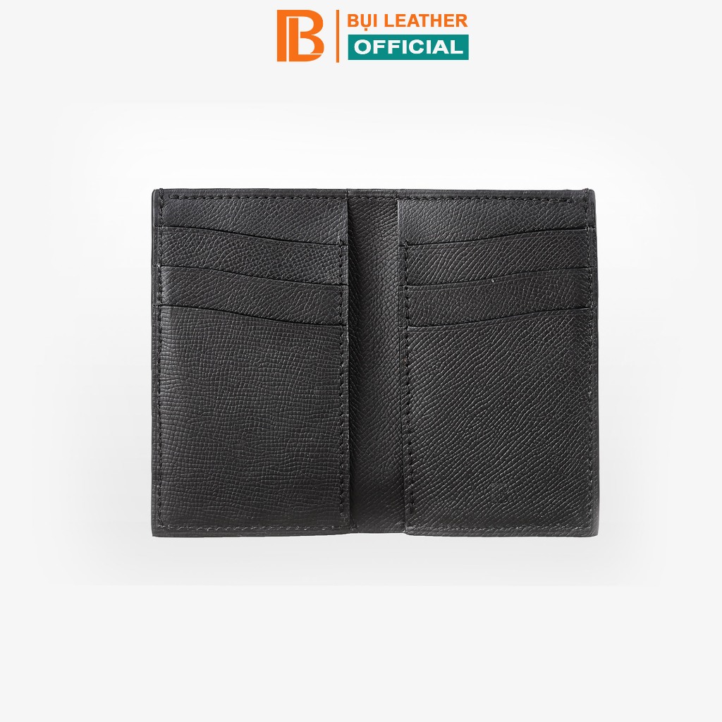 Ví nam mini da epsom dáng đứng V159 Bụi leather