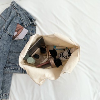 Túi Vải Đeo Vai Phong Cách Nhật Bản Cao Cấp Hakastore, Túi Tote Form Xinh Đựng Đồ Đi Học, Đi Làm, Đi Chơi, Túi Liền Thân