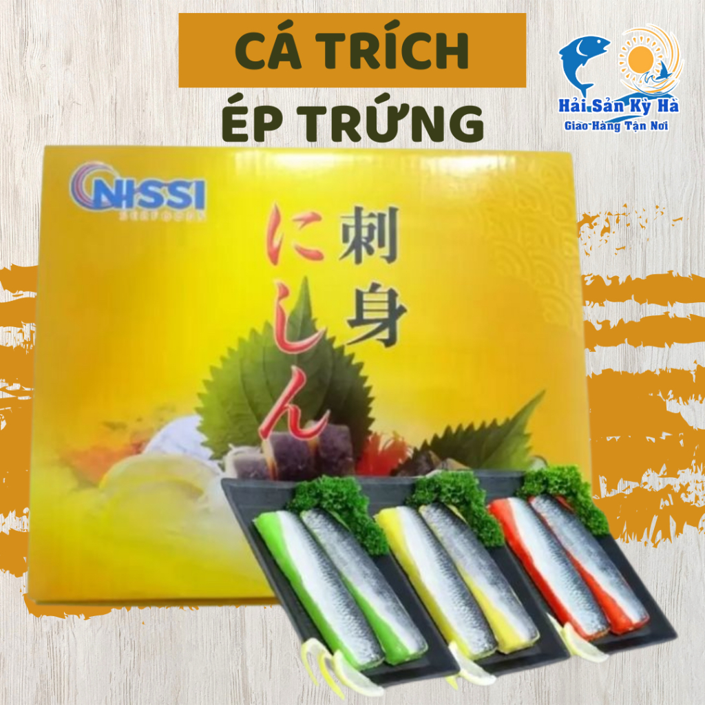 Cá Trích Ép Trứng Nhật (màu ngẫu nhiên) - Q12