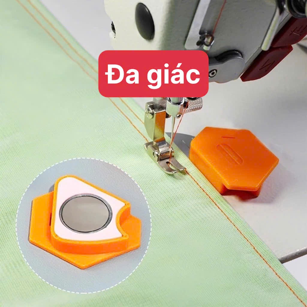 Cữ hít, Nam châm canh lề sử dụng canh thẳng đường may dùng cho máy may công nghiệp gia đình