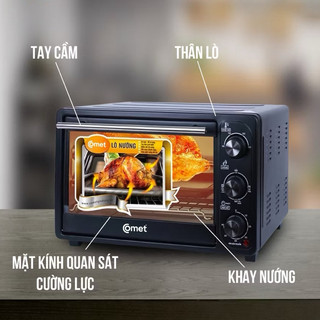 Lò nướng đa năng 18lít Comet CM6516