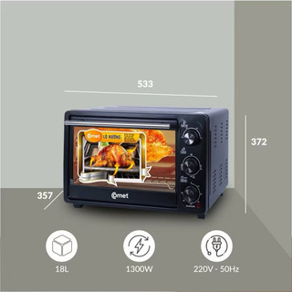 Lò nướng đa năng 18lít Comet CM6516