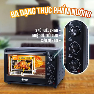 Lò nướng đa năng 18lít Comet CM6516
