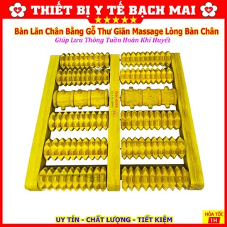 Lăn Chân Gỗ Massage Thư Giãn Giảm Stress
