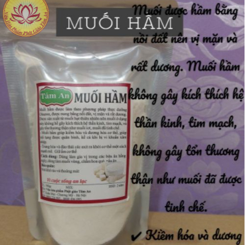 MUỐI HẦM THỰC DƯỠNG 500gr