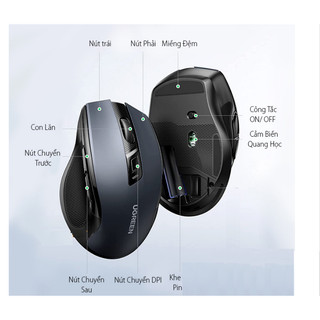 Chuột không dây Ugreen 90545 (4000 dpi) Silent