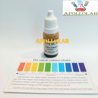 Dung Dịch Đo Độ pH 10ml (4 lọ)