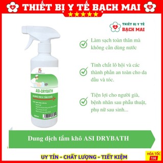 Dung Dịch Tắm Khô ASIMEC [500ml]