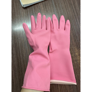 Găng tay cao su rửa chén,giặt đồ, lau chùi(loại dày, dài 30cm, )