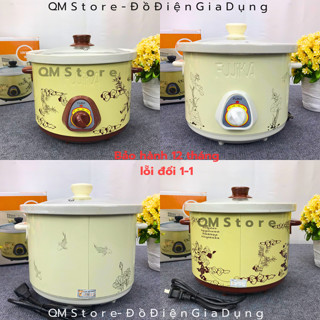 Nồi nấu chậm kho cá thịt đa năng FUJIKA FJ-K25 chuẩn cao cấp , Nồi điện FUJIKA FJ-K15 nấu cháo QM Store
