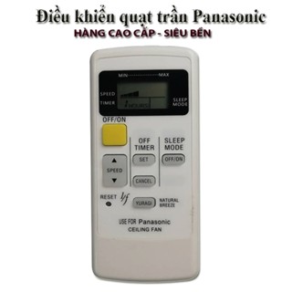 Điều Khiển Remote Quạt Trần Panasonic 5 Cánh-Bảo Hành Đổi Mới