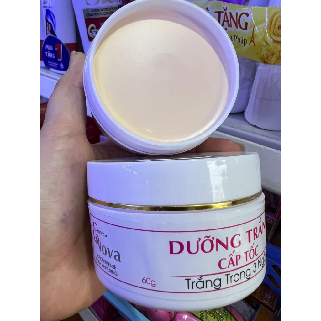 Kem Enova Dưỡng Trắng Da Cấp Tốc 60g/Hủ