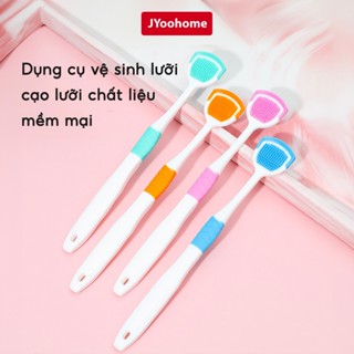 Dụng Cụ Cạo Lưỡi Vệ Sinh Chăm Sóc Răng Miệng JYoohome Bàn Chải Vệ Sinh Lưỡi Loại Bỏ Hôi Miệng