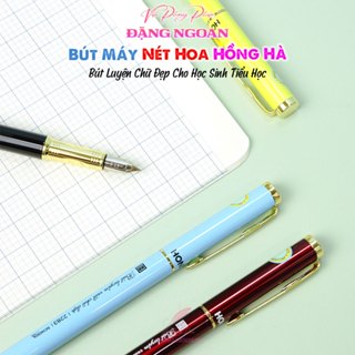Bút Máy Nét Hoa Hồng Hà 2283 - Bút Luyện Chữ Đẹp Cho Học Sinh, Thiết Kế Thanh Lịch - VPP Đặng Ngoan