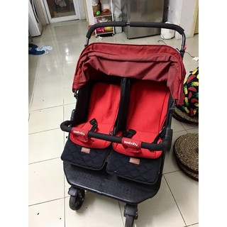 XE ĐẨY ĐÔI CAO CẤP GẤP GỌN SEEBABY T22 CÓ CHỐNG XÓC - BẢO HÀNH 1 NĂM