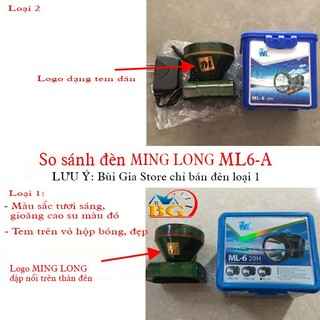 [Giá sỉ] 10 chiếc đèn pin đội đầu chống thấm nước ML-6A