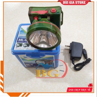 [Giá sỉ] 10 chiếc đèn pin đội đầu chống thấm nước ML-6A
