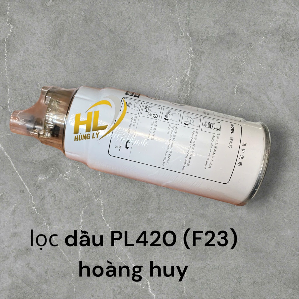 Lọc dầu PL420 (F23) hoàng huy lọc dầu ô tô phụ tùng ô tô