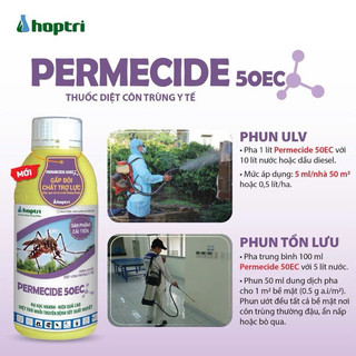 THUỐC DIỆT MUỖI, RUỒI PERMECIDE 1 LÍT
