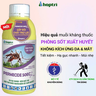 THUỐC DIỆT MUỖI, RUỒI PERMECIDE 1 LÍT