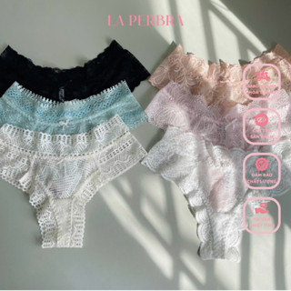 Quần Lót Ren Nữ Quyến Rũ Bonnie Cạp Thấp Quần Tam Giác Ren Mềm Mại Không Hằn Viền Thiết Kế La Perbra