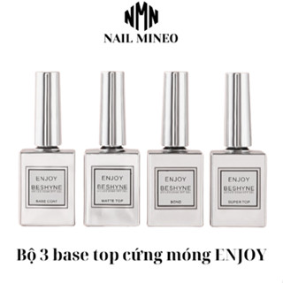  Base top cứng móng ENJOY siêu bóng bền- Phụ kiện nail 