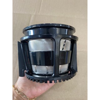 Lưới ép kèm khung và bánh răng màu đen máy ép chậm SAVTM JE07 JE35 JE31 - LINH KIỆN THAY THẾ