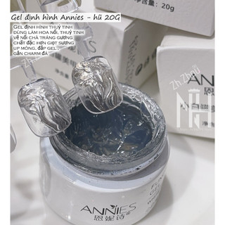  Gel Thuỷ tinh Annies chà Crom nổi,gel nặn annies gel định hình làm nail,Top gel 3d kéo sợi  phụ kiện nail chính hãng 