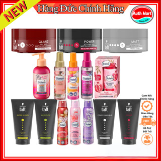  Gel Sáp Tạo Kiểu Tóc Taft Kem Bọt Phồng Chân Tóc Balea Xịt Thơm Dưỡng Tóc Cơ Thể Balea-Đức 