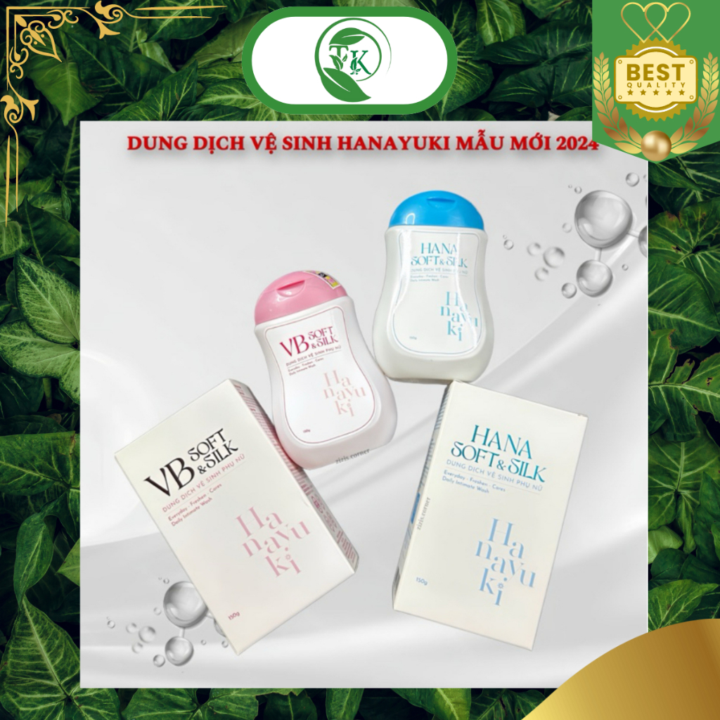 Dung dịch vệ sinh Hanayuki Xanh