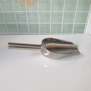 dụng cụ xúc đá inox, muỗng xúc đá