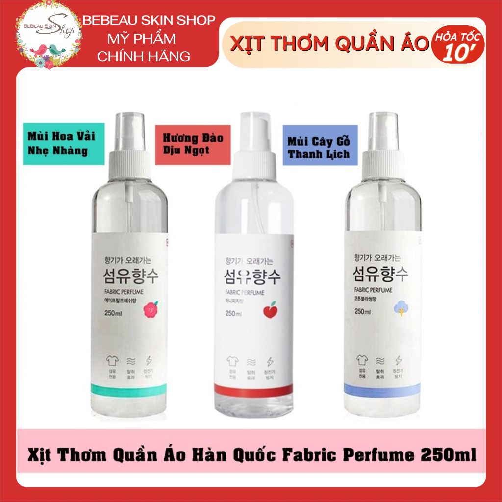 Xịt Thơm Quần Áo Fabric Perfume Hàn Quốc